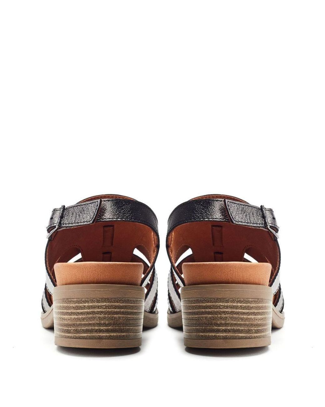 Shoon Brown Sh Mere Pewter Leather