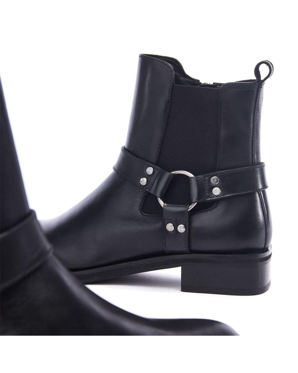 Moda In Pelle Blue Palanne Leather