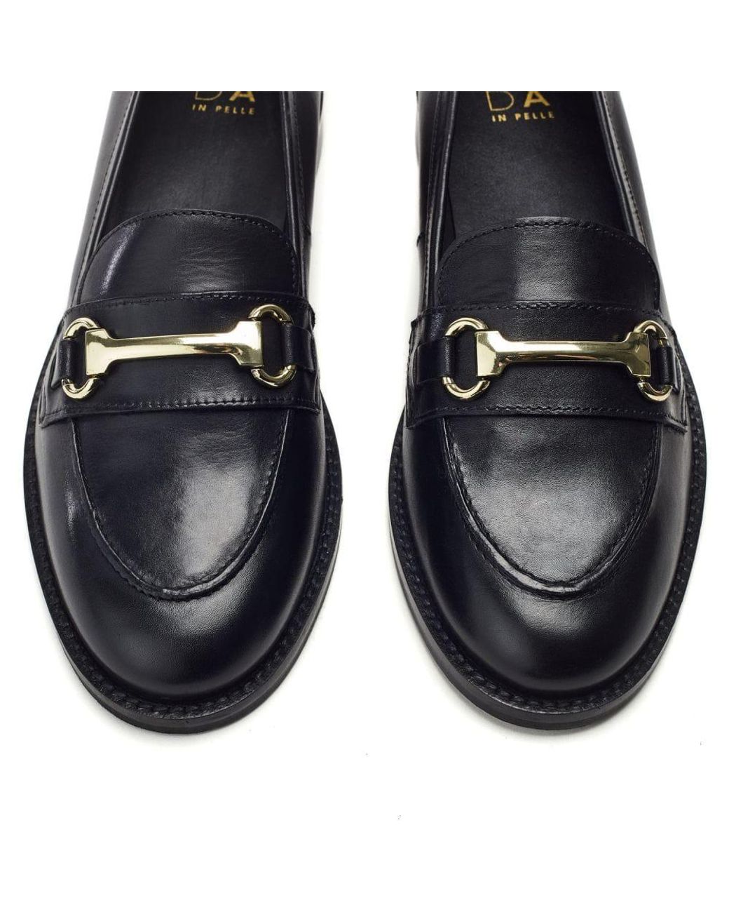 Moda In Pelle Blue Elarra Leather