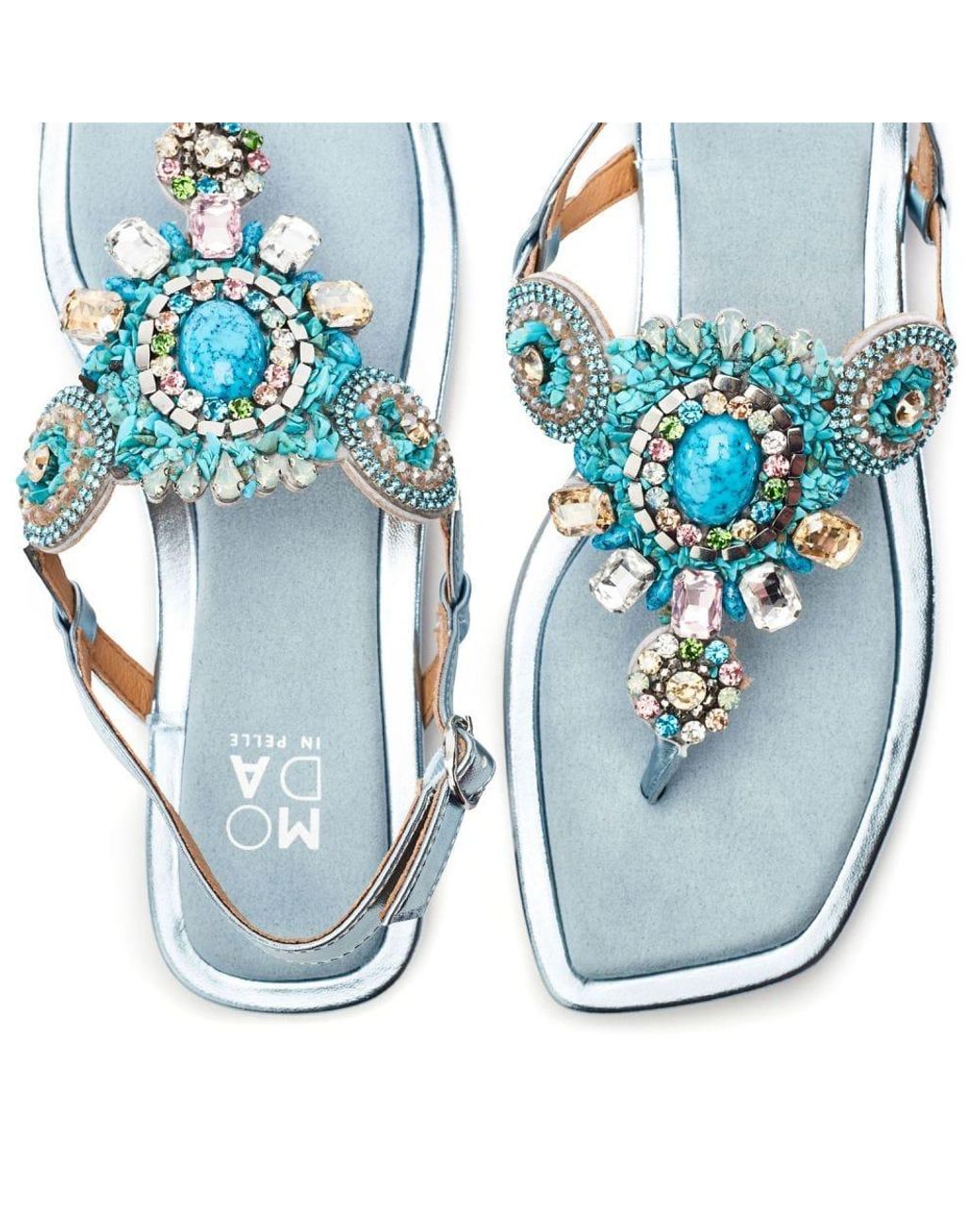 Moda In Pelle Blue Lavana Light Alcantara