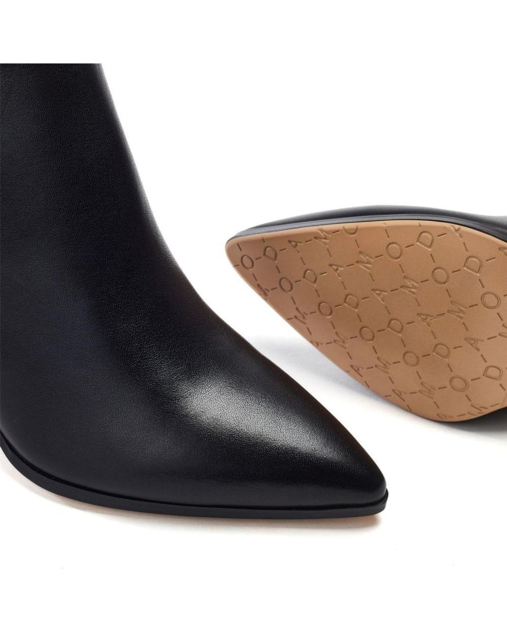 Moda In Pelle Black Sakanay Leather