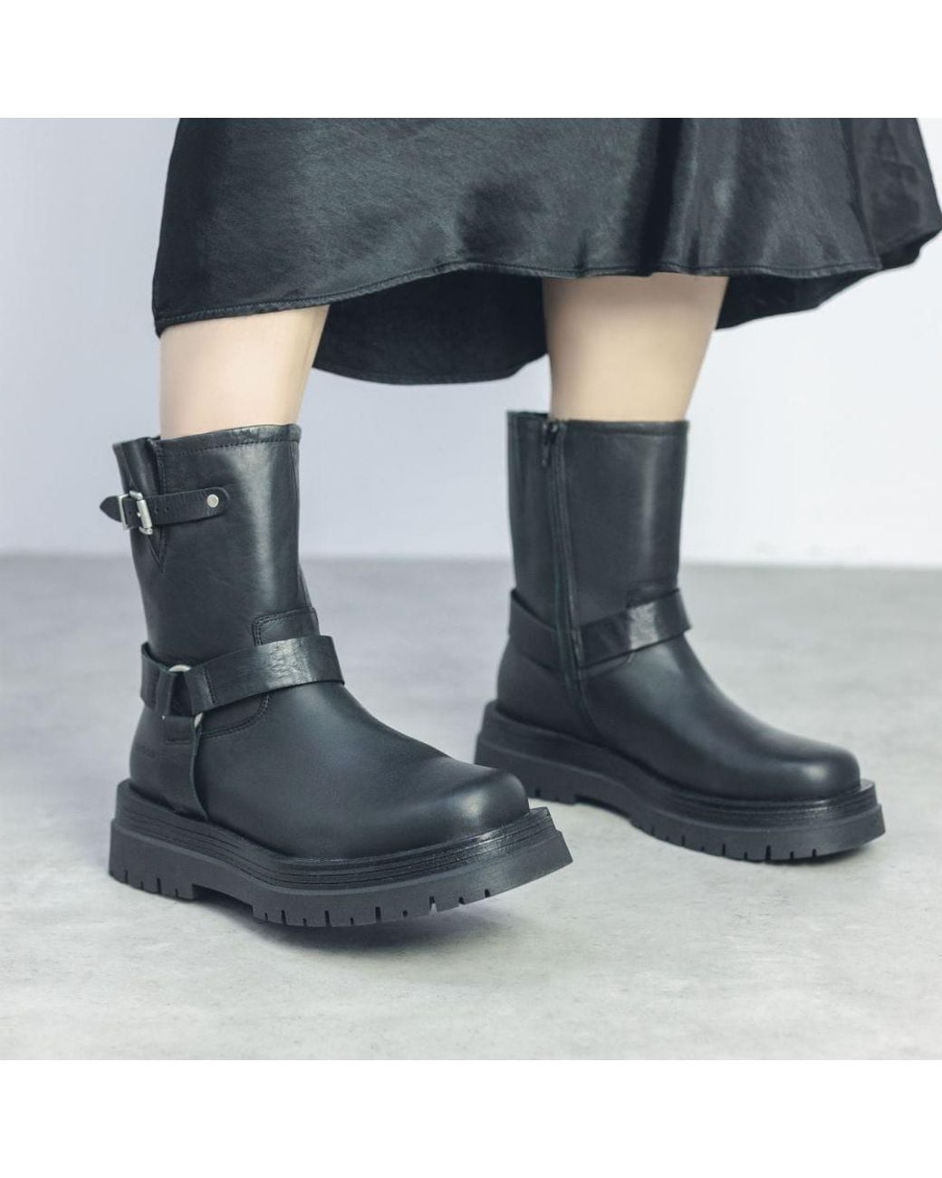 Shoon Blue Sh Orleton Leather
