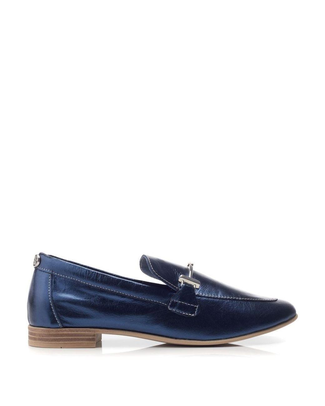 Moda In Pelle Fayee Leather in Blue Lyst UK