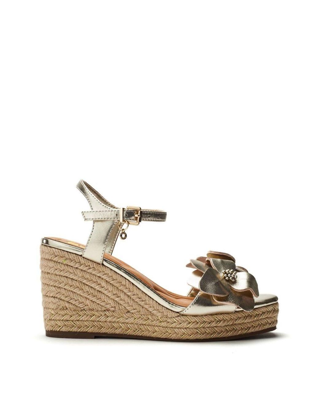 Moda In Pelle Natural Mistee Champagne Leather