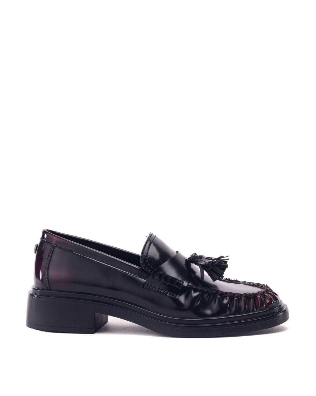Moda In Pelle Blue Erisse Patent