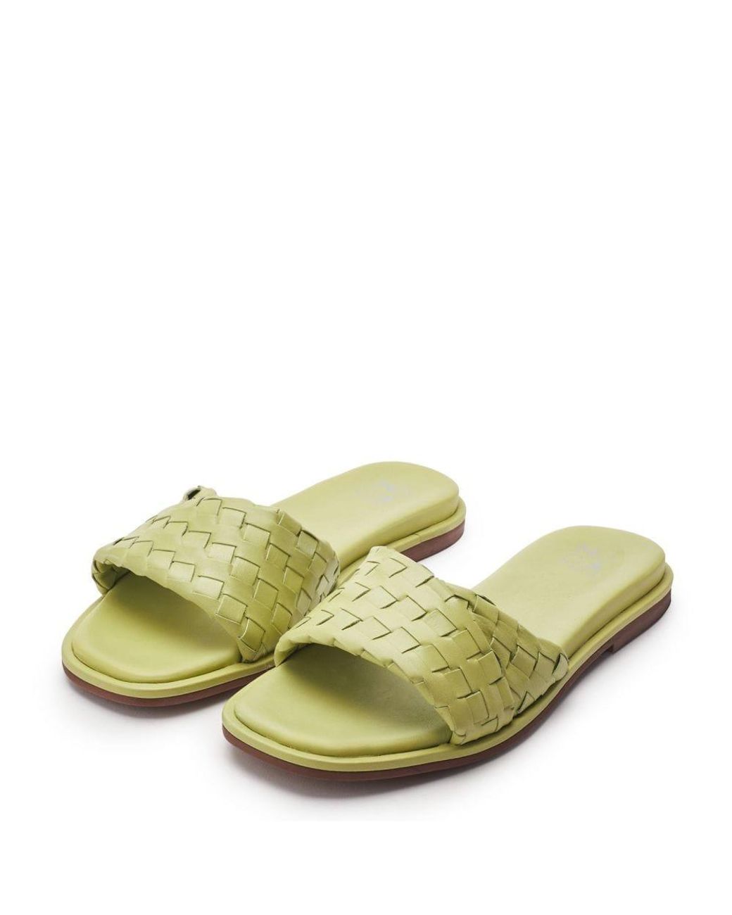 Moda In Pelle Green Jina Lime Leather