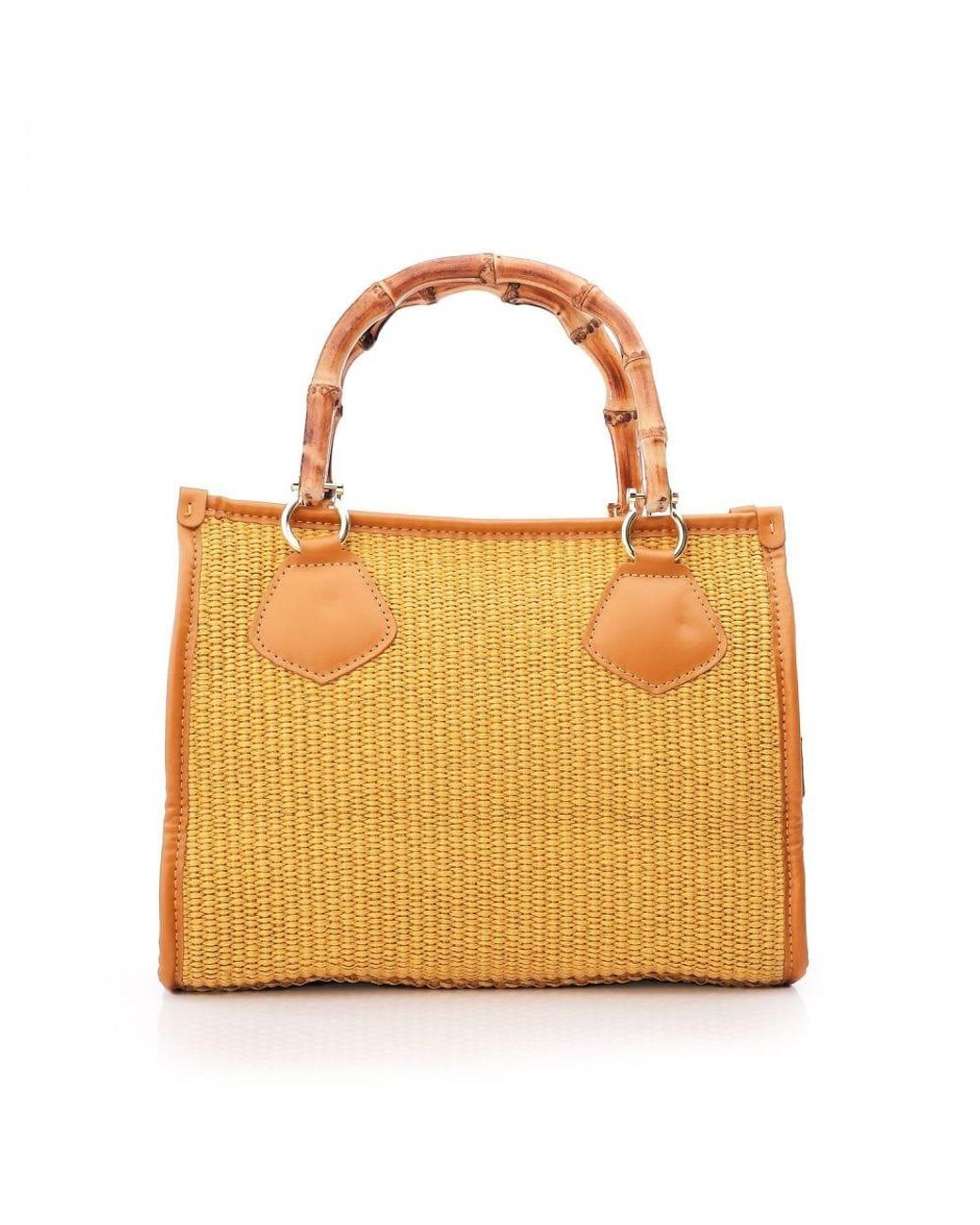 Tropicana Tote Blue Raffia - Bags from Moda in Pelle UK