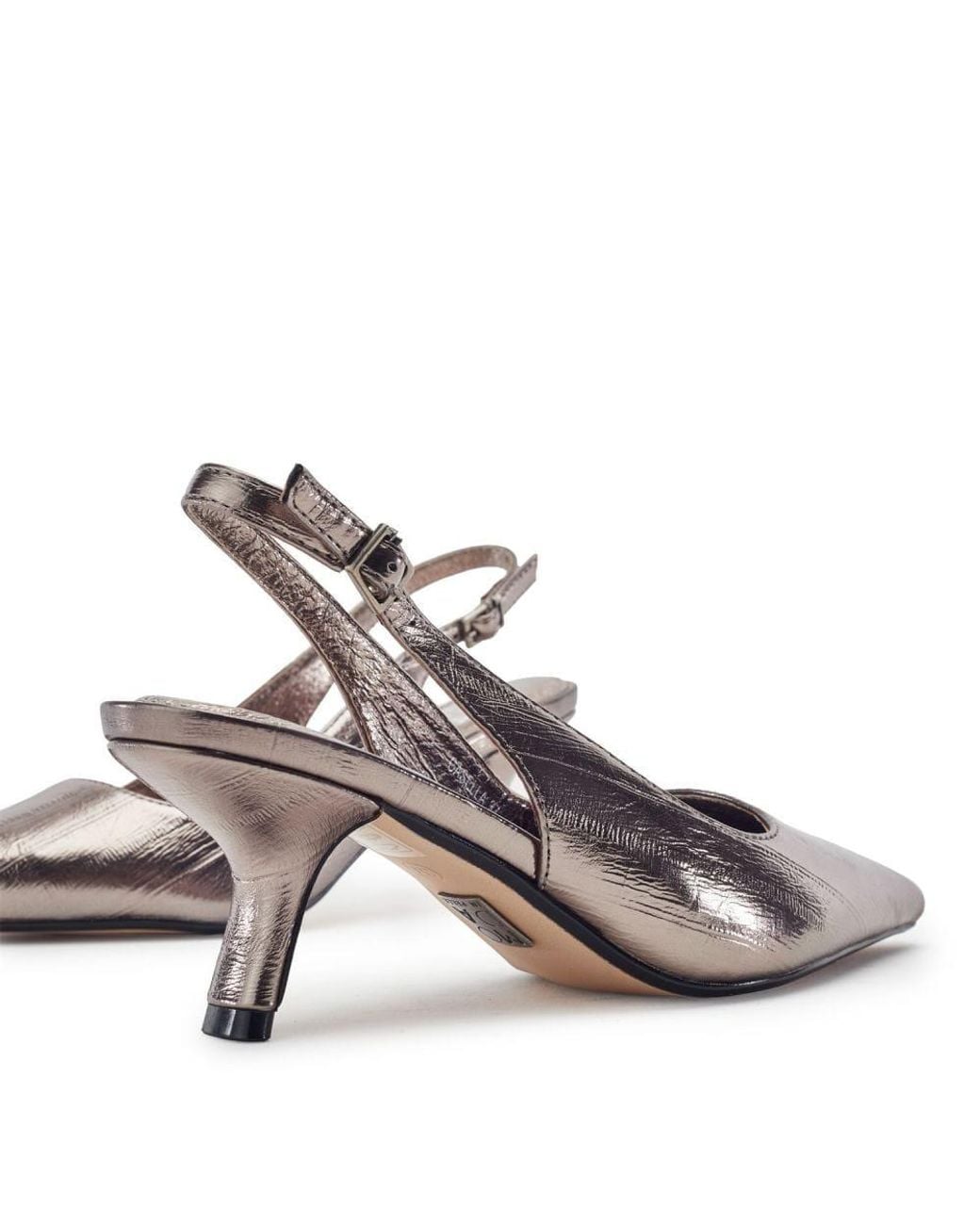Moda In Pelle Gray Gasella Pewter Eel Porvair