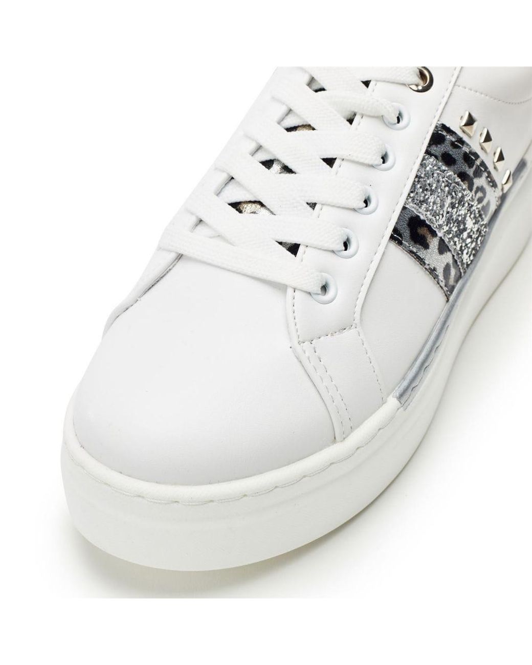 b.soleful White Salomie-Metallic Porvair