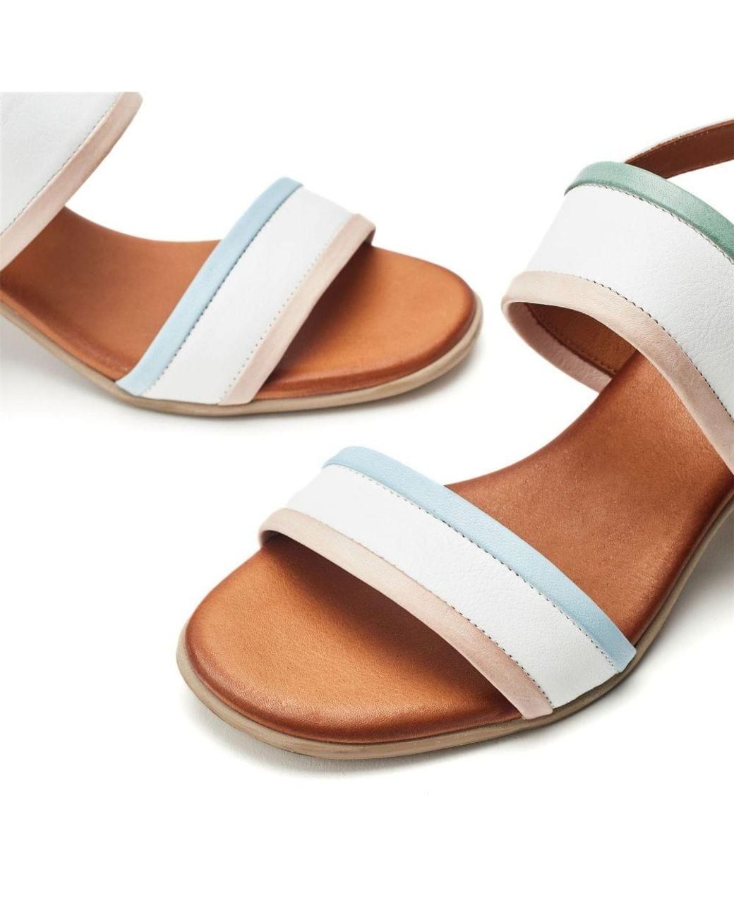 Moda In Pelle White Luzula Leather