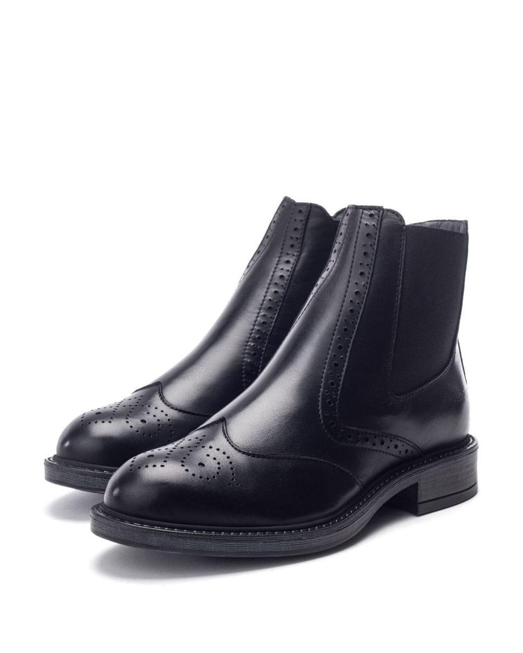 Shoon Blue Sh Imber Leather