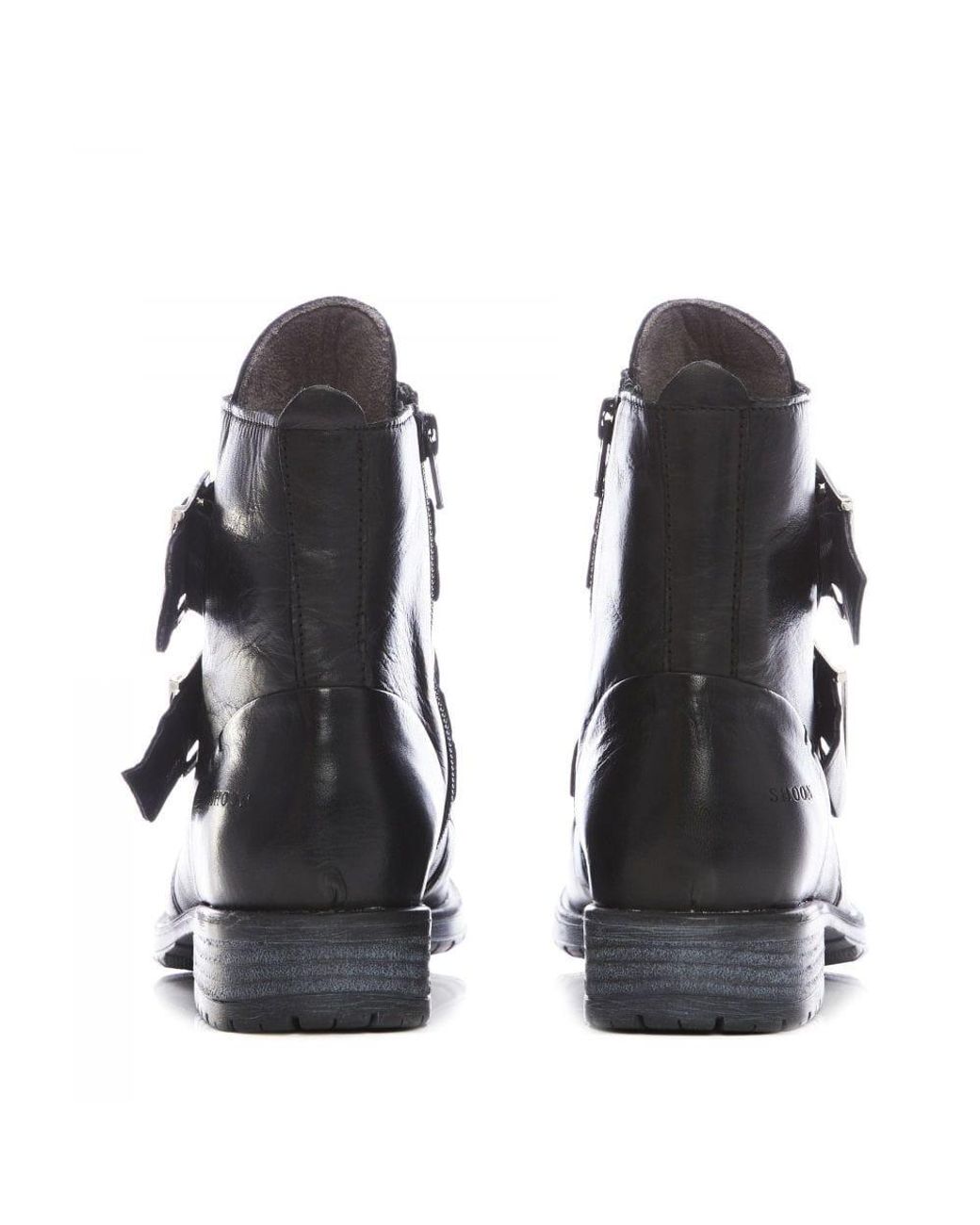 Shoon Black Sh Irving Leather