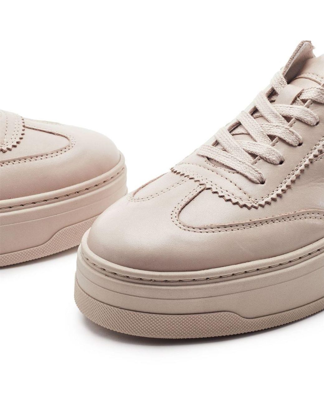Shoon Pink Sh Ire Off Leather