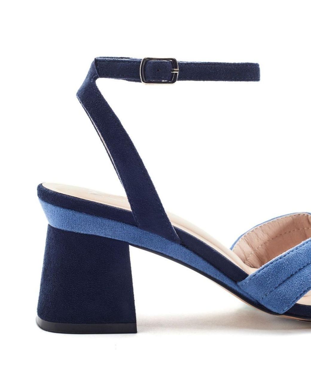 Moda In Pelle Blue Madelia Alcantara