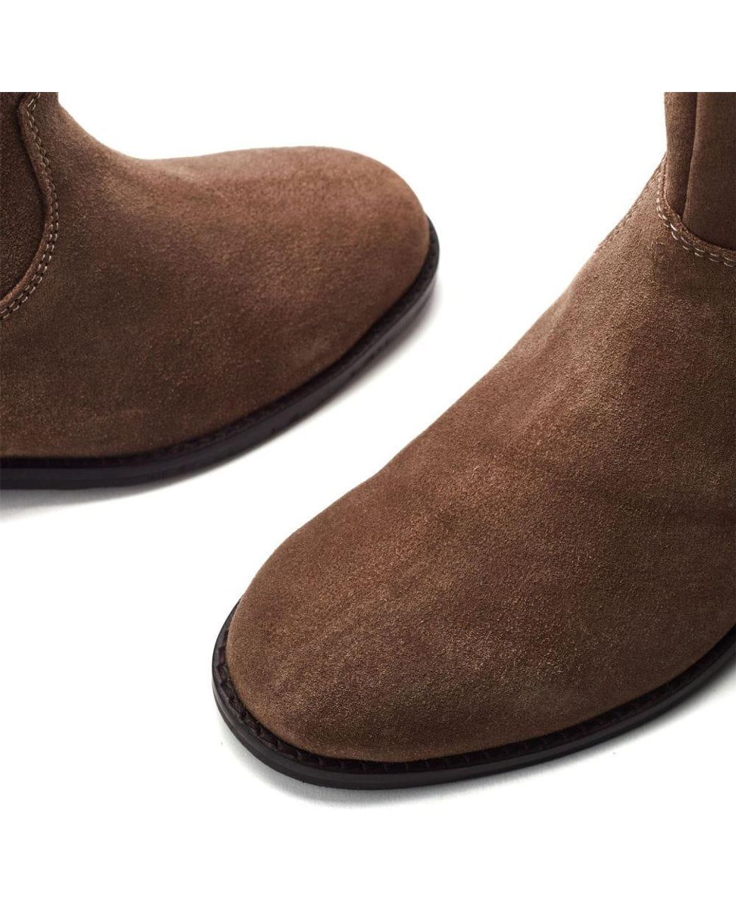 Shoon Brown Sh Gallop Taupe Suede