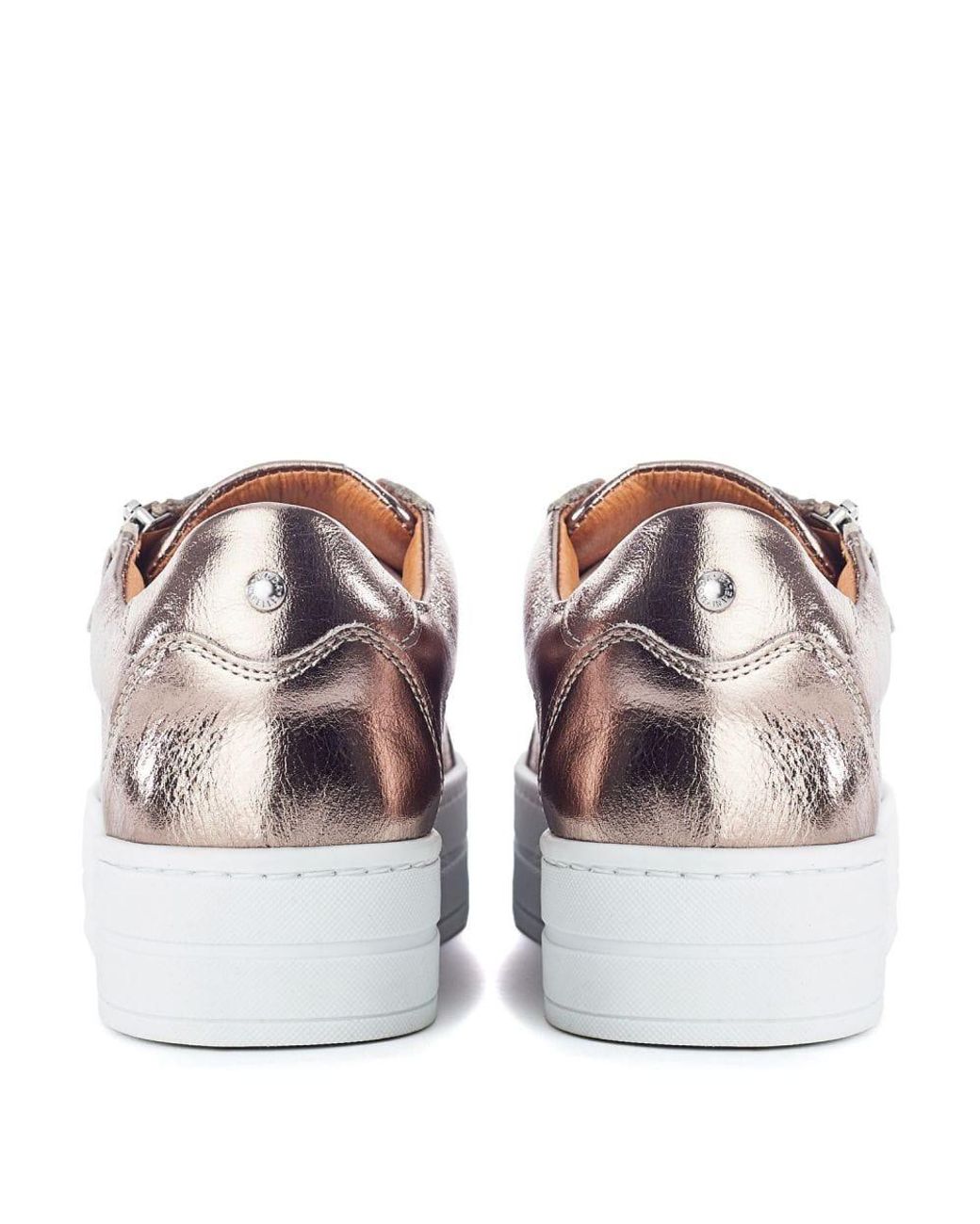 Moda In Pelle Gray Abbiy Light Pewter Leather