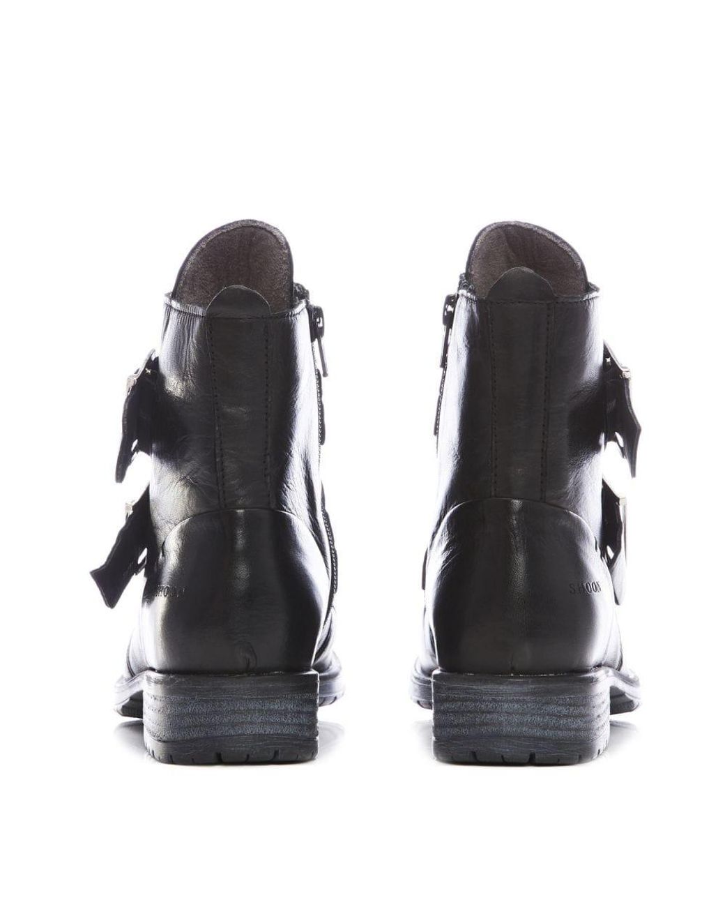 Shoon Black Sh Irving Leather