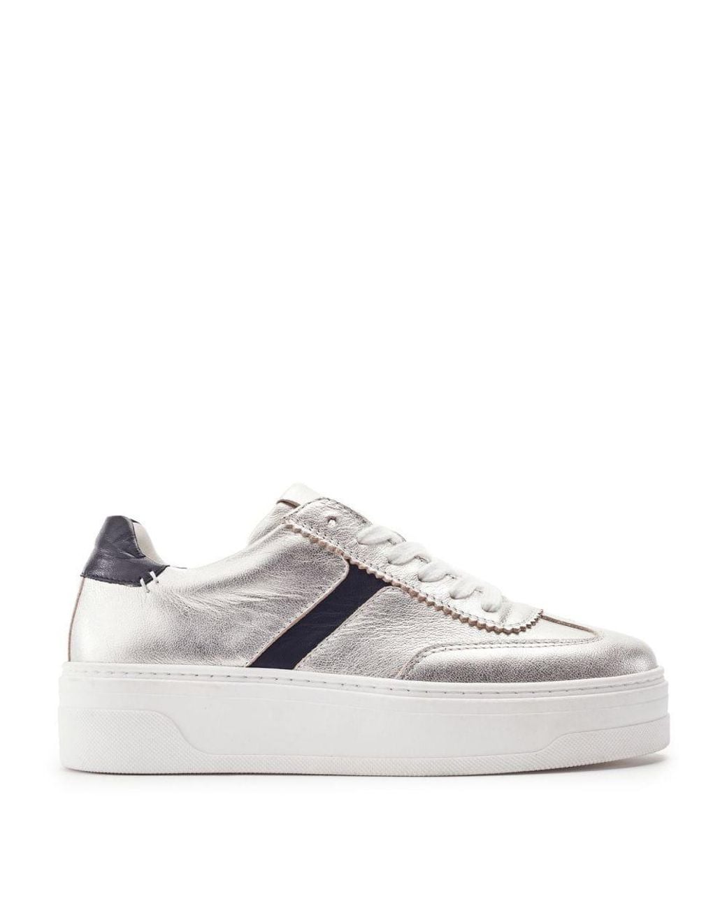 Shoon White Sh Ire Leather