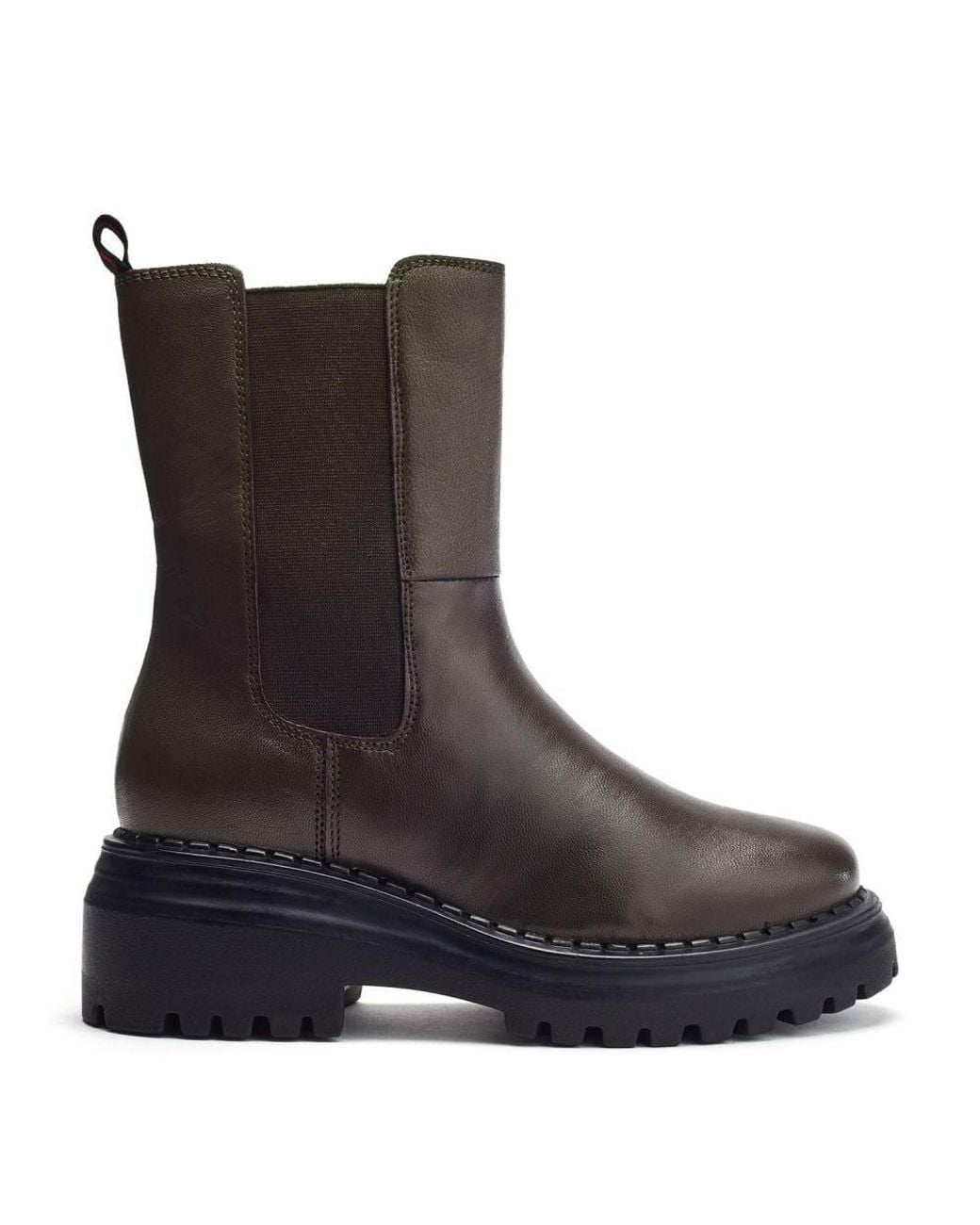 Moda In Pelle Brown Azzura Khaki Leather
