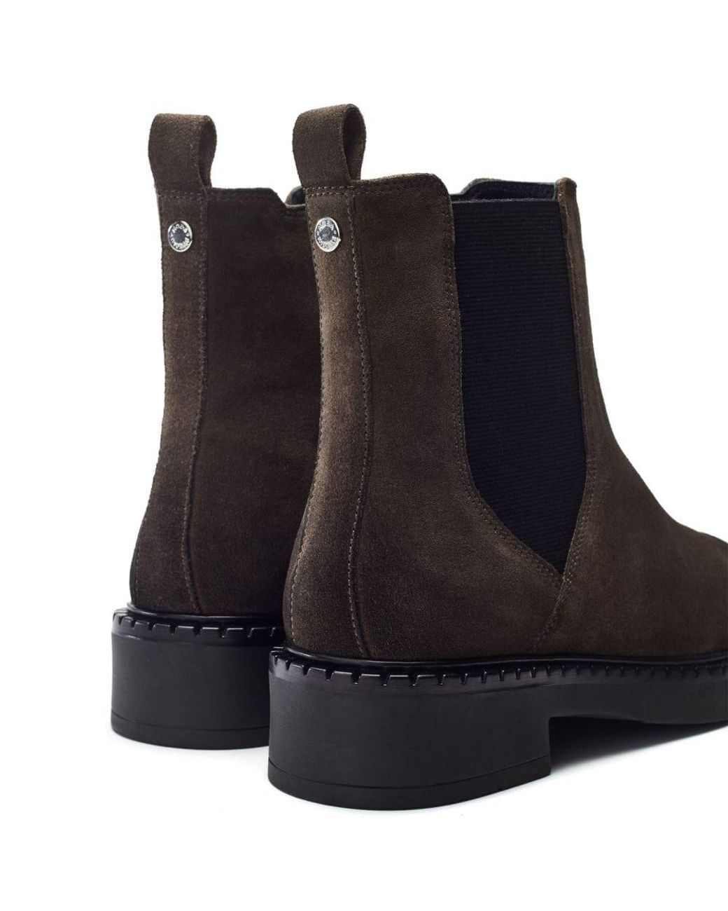 Moda In Pelle Blue Opala Taupe Suede