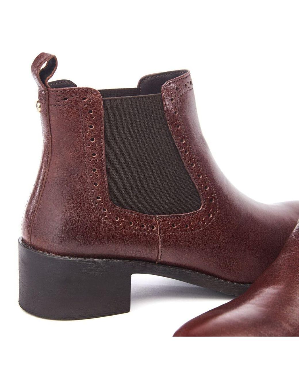 Moda In Pelle Purple Pernilla Leather