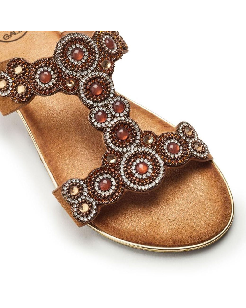 b.soleful Brown Lyrah Camel Porvair