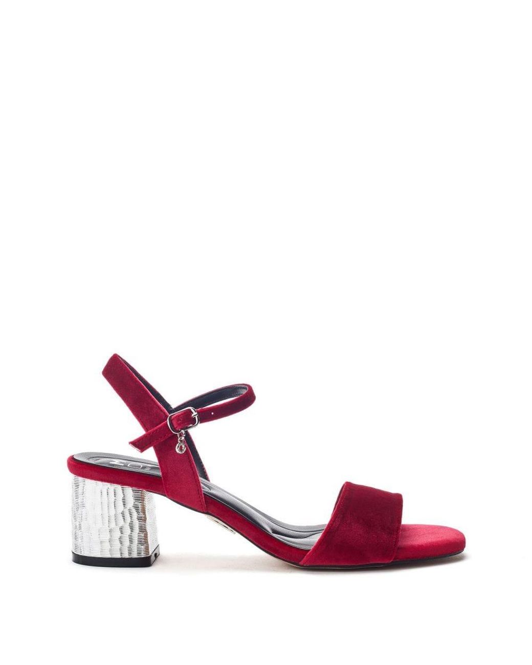 Moda In Pelle Pink Nareena Velvet