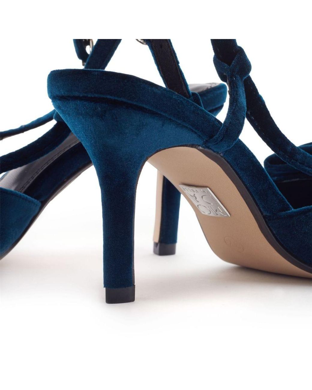 Moda In Pelle Blue Himilaya Velvet