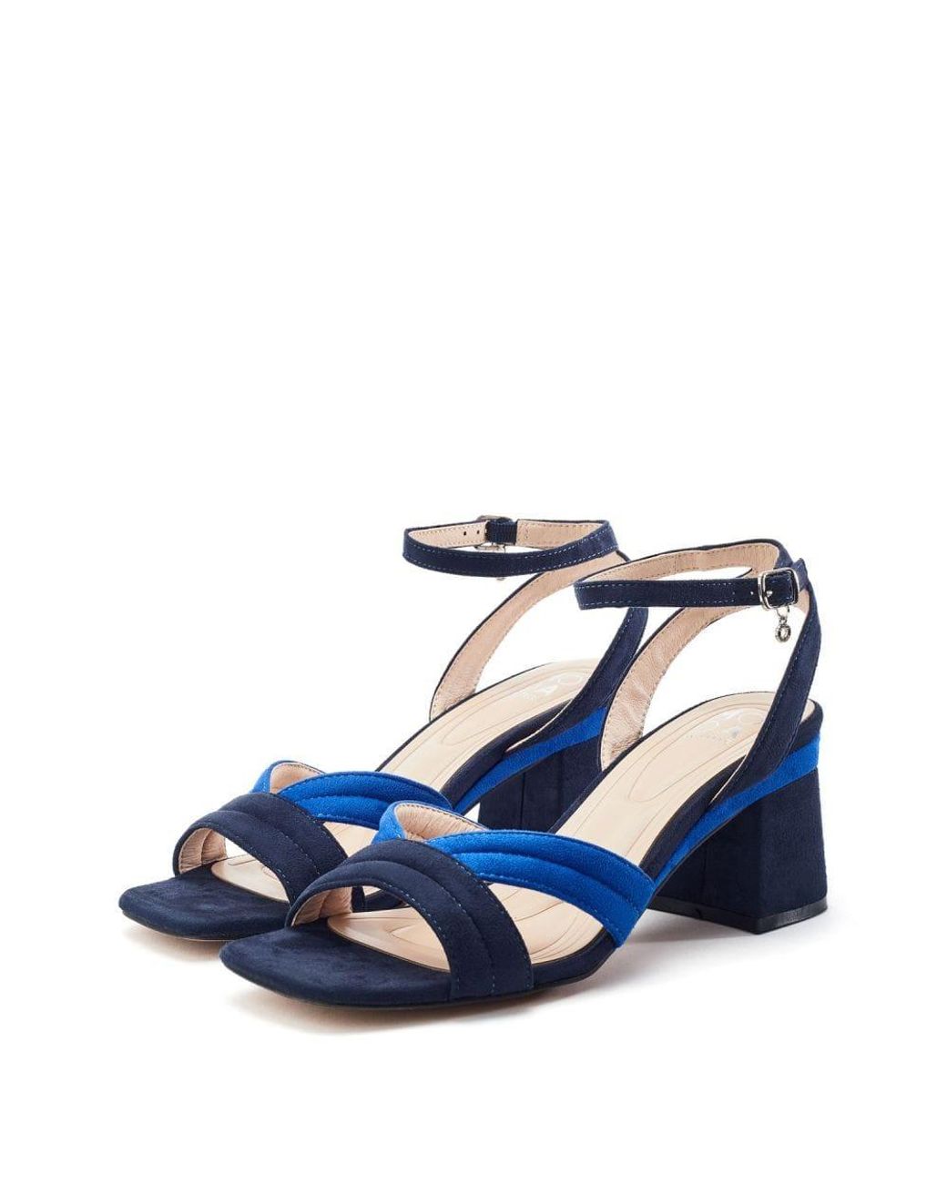Moda In Pelle Blue Madelia Alcantara