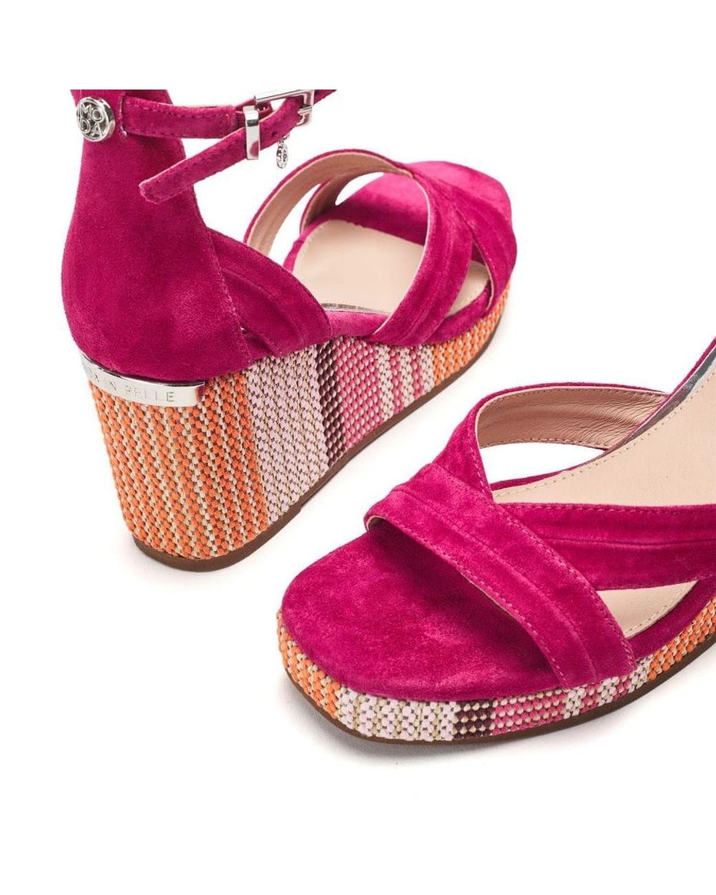 Moda In Pelle Purple May Suede