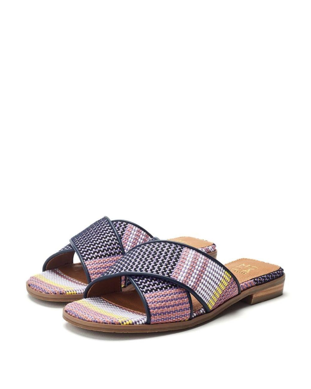Moda In Pelle Purple Naela Textile
