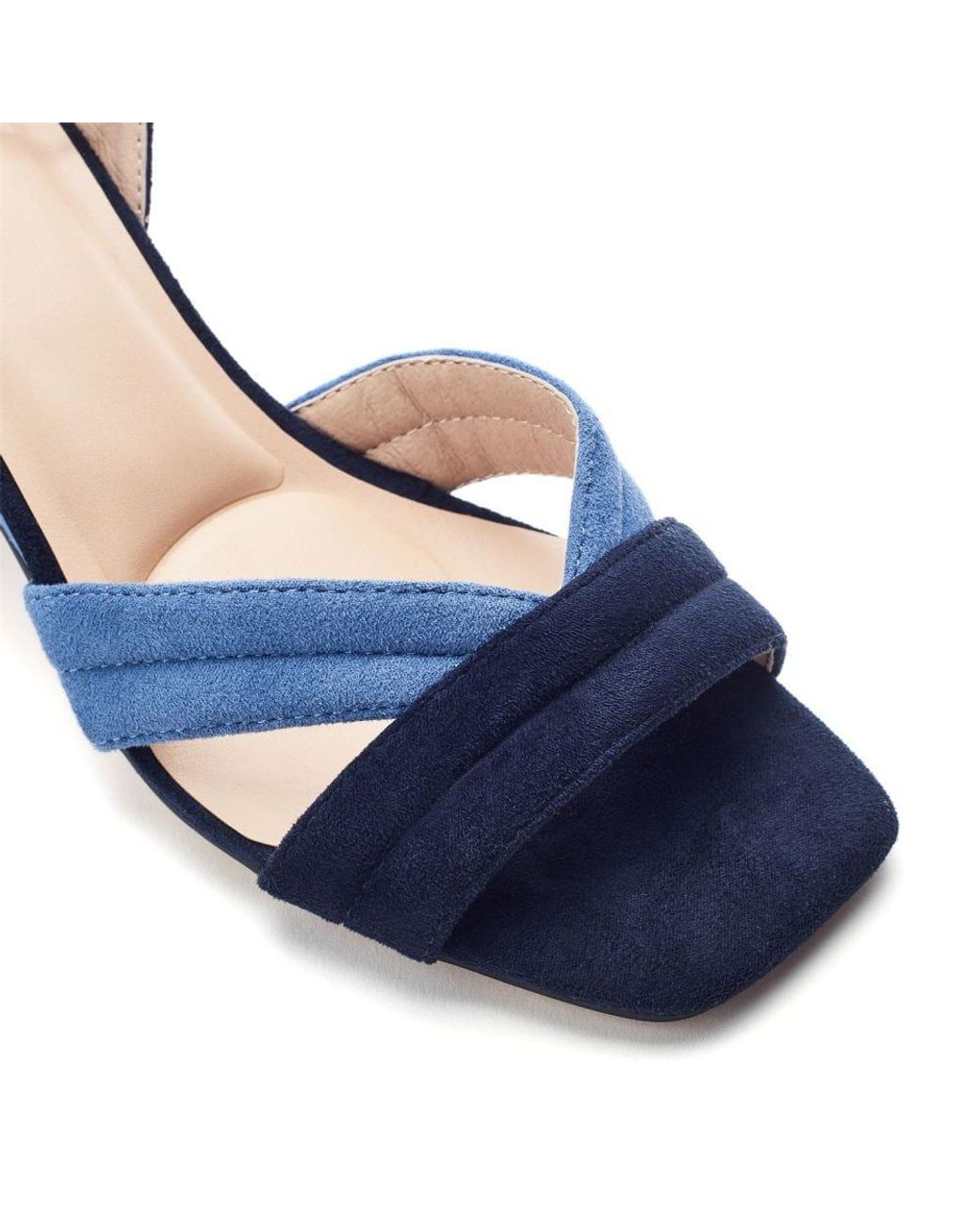 Moda In Pelle Blue Madelia Alcantara