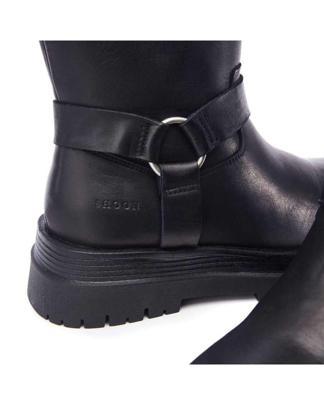 Shoon Blue Sh Orleton Leather