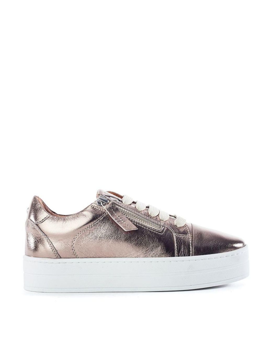 Moda In Pelle Gray Abbiy Light Pewter Leather