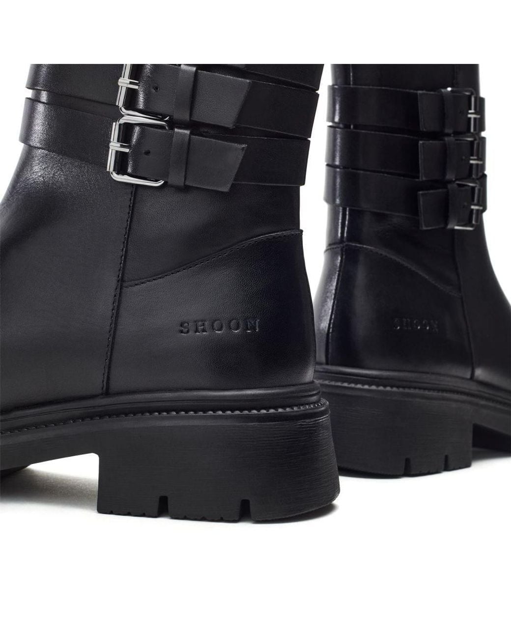 Shoon Blue Sh Giddy Leather
