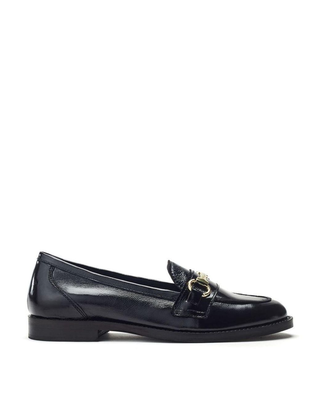 Moda In Pelle Blue Elarra Patent Leather