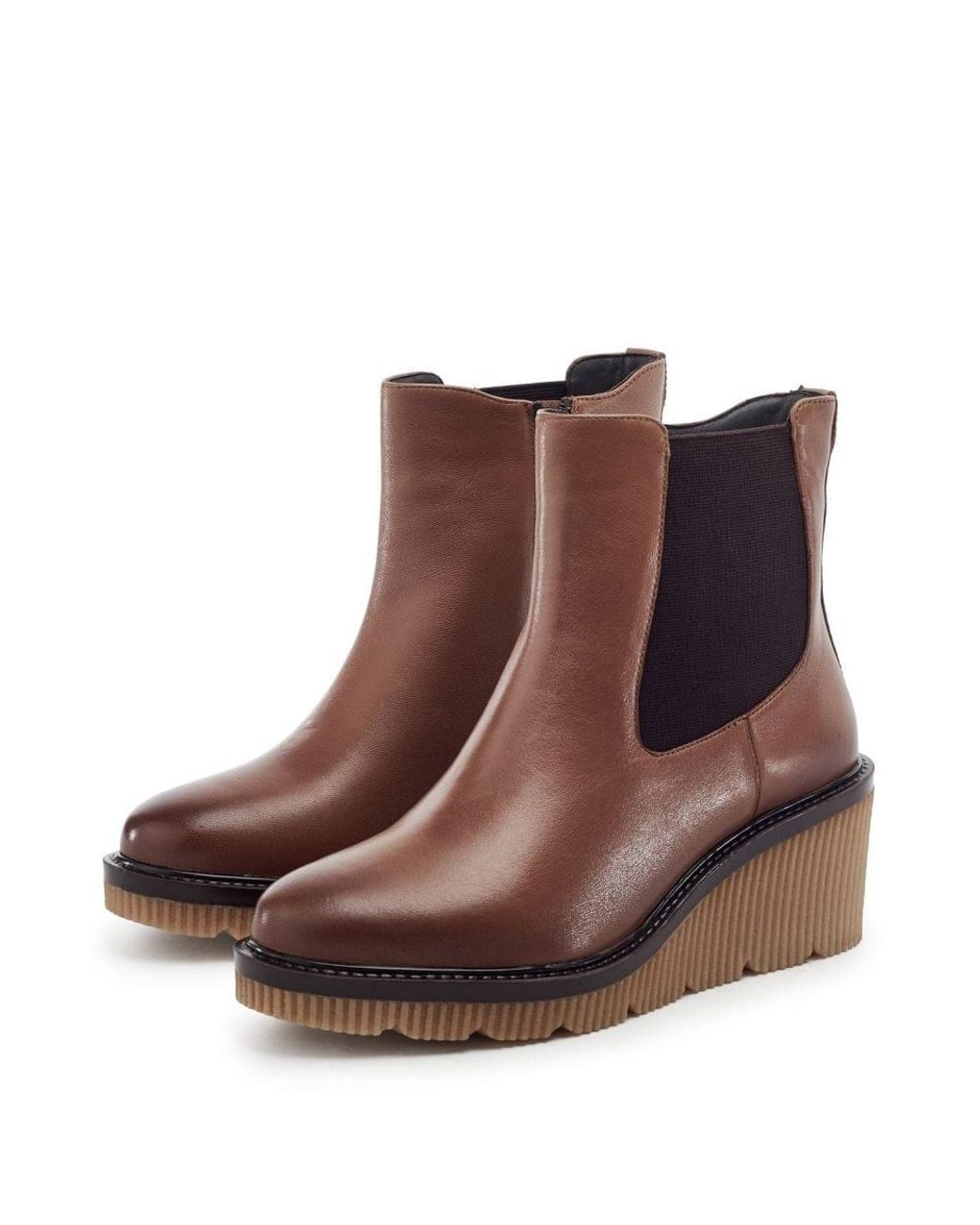 Moda In Pelle Brown Parth Leather