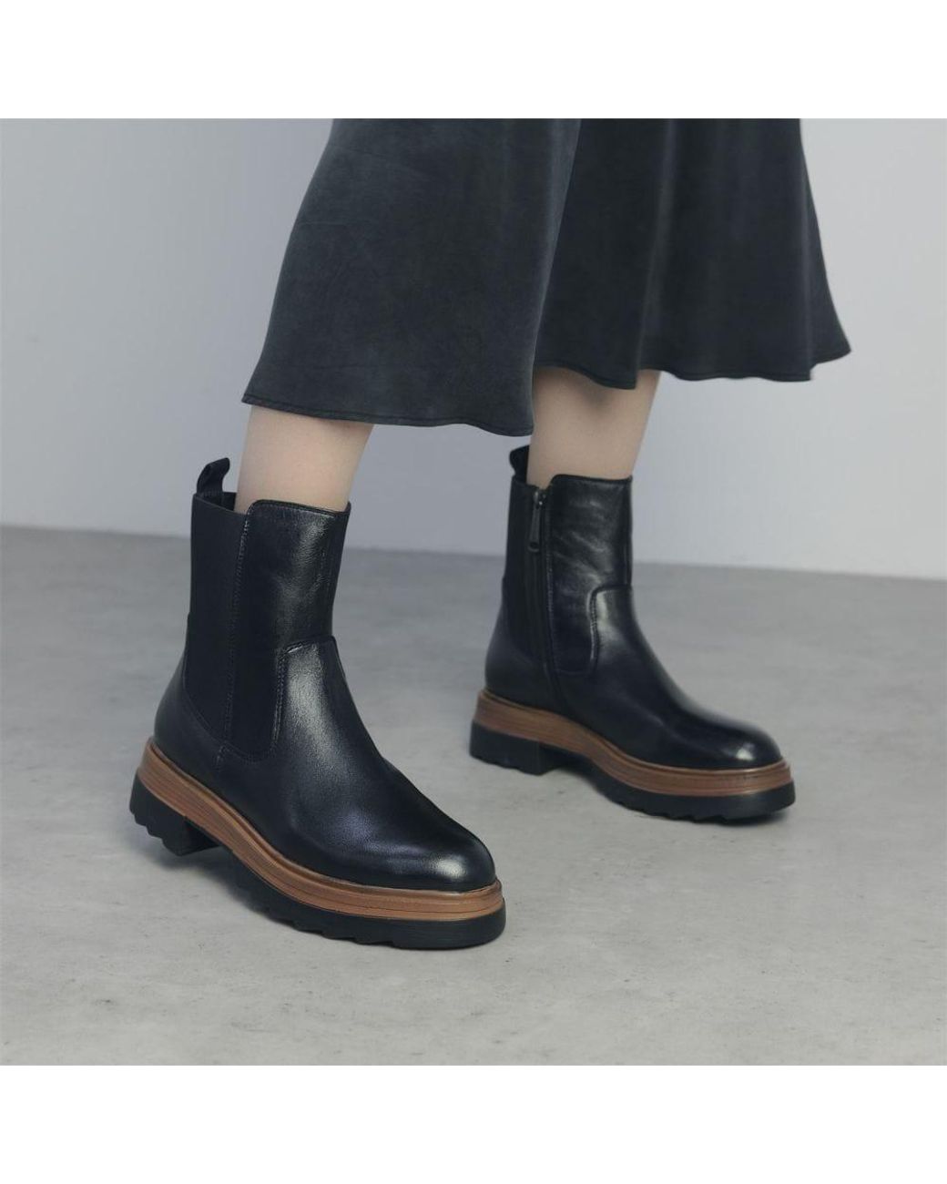 Moda In Pelle Blue Omri Leather