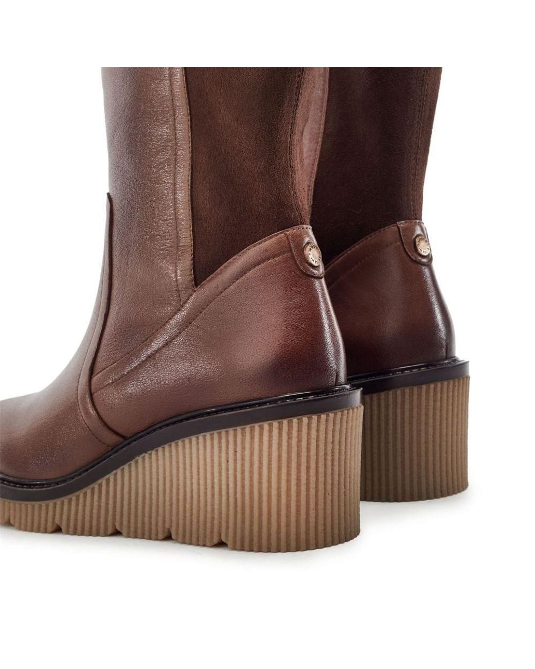 Moda In Pelle Brown Rosemarey Leather
