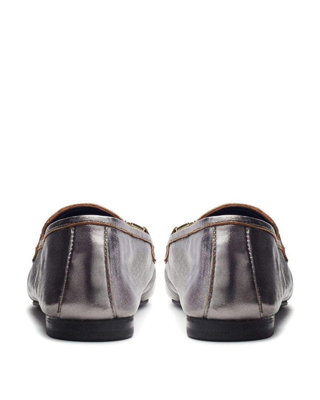Moda In Pelle Gray Earley Pewter Leather