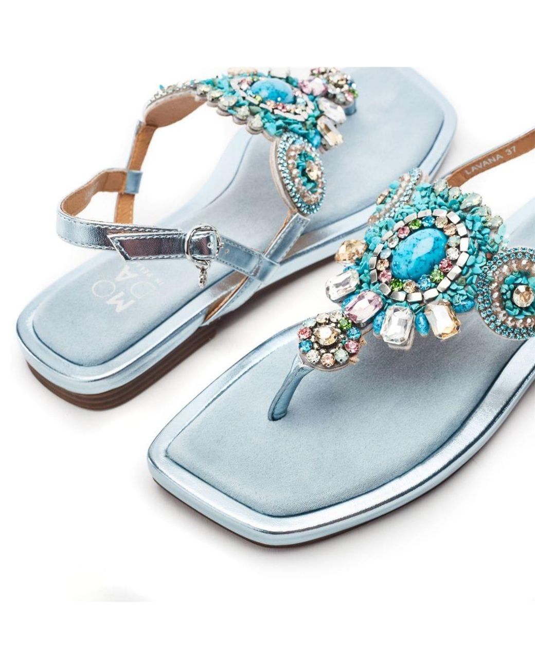 Moda In Pelle Blue Lavana Light Alcantara