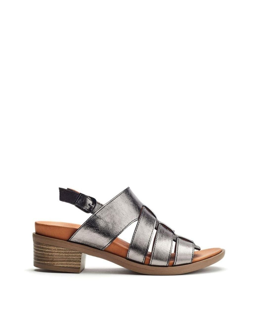 Shoon Brown Sh Mere Pewter Leather