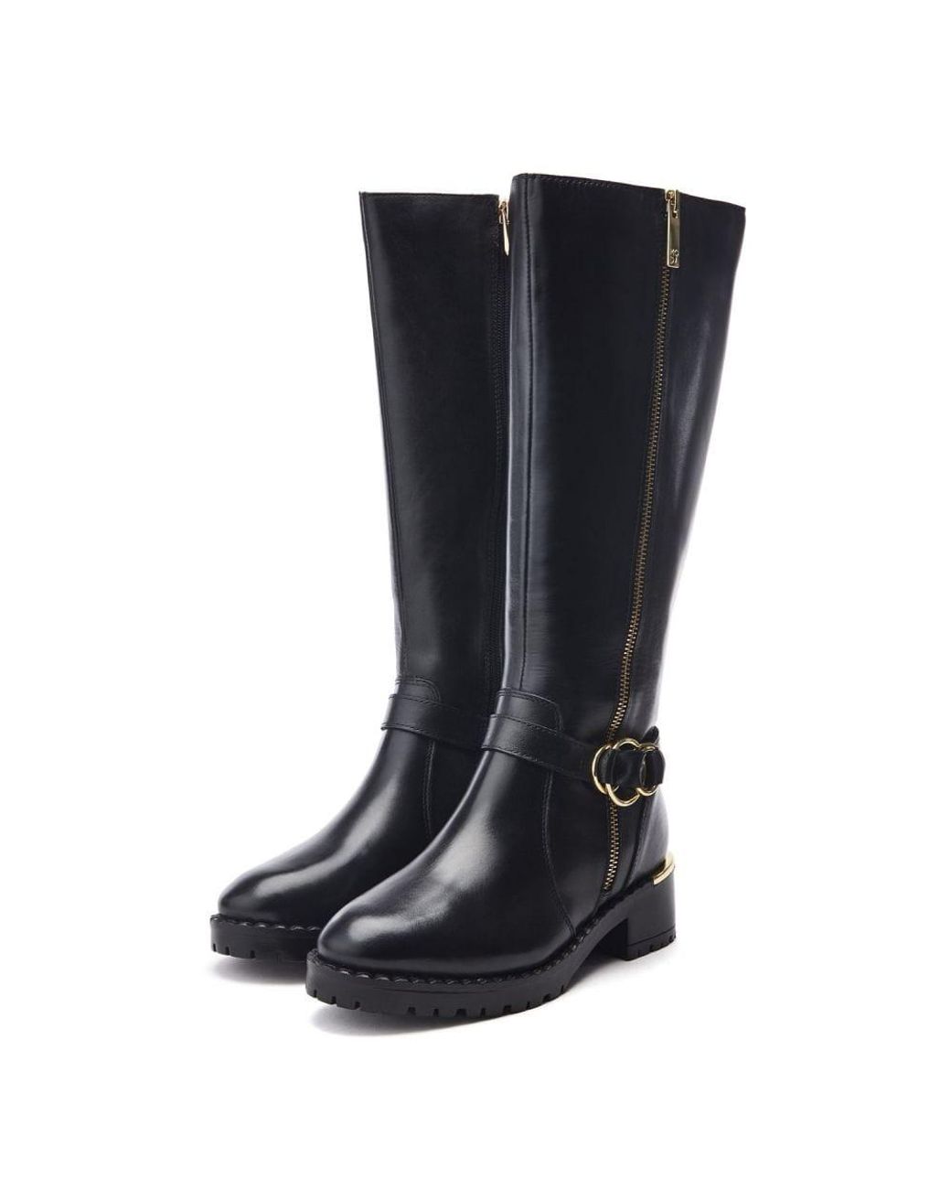 Moda In Pelle Black Sherie Leather