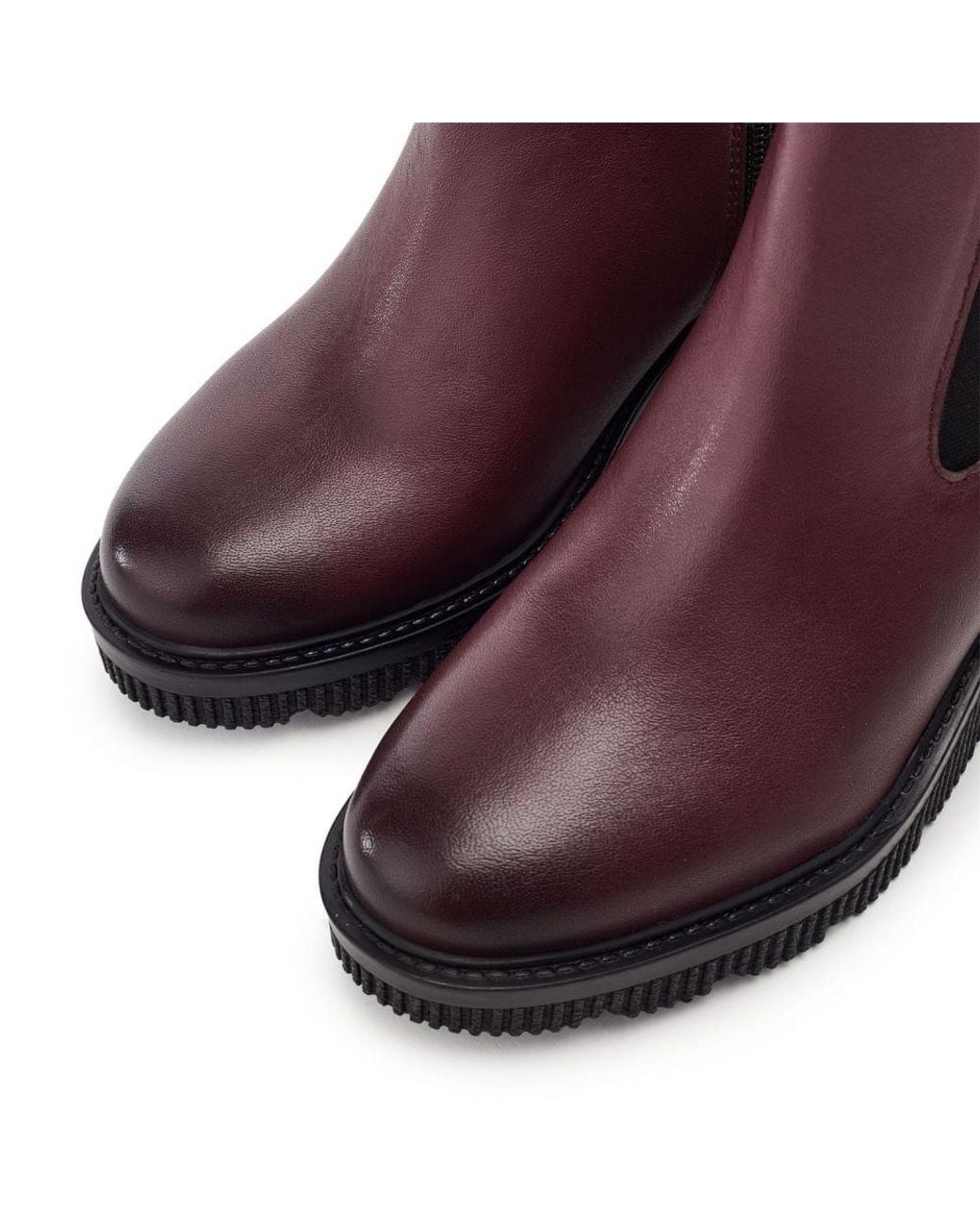 Moda In Pelle Purple Parth Burgundy Leather