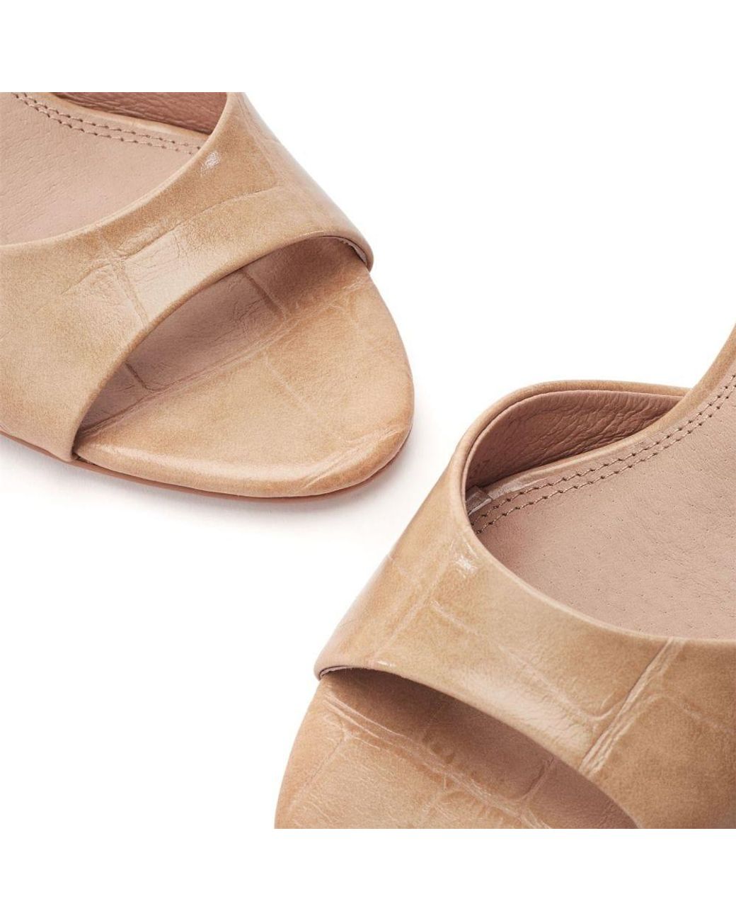 Moda In Pelle Pink Minka Camel Mocc Croc