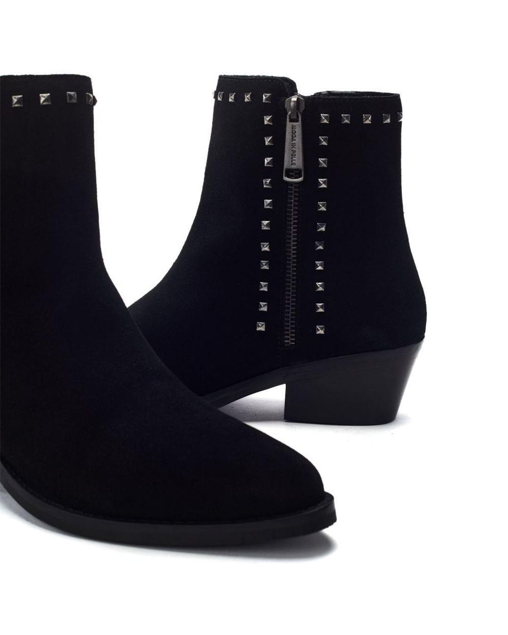 Moda In Pelle Blue Ossio Suede