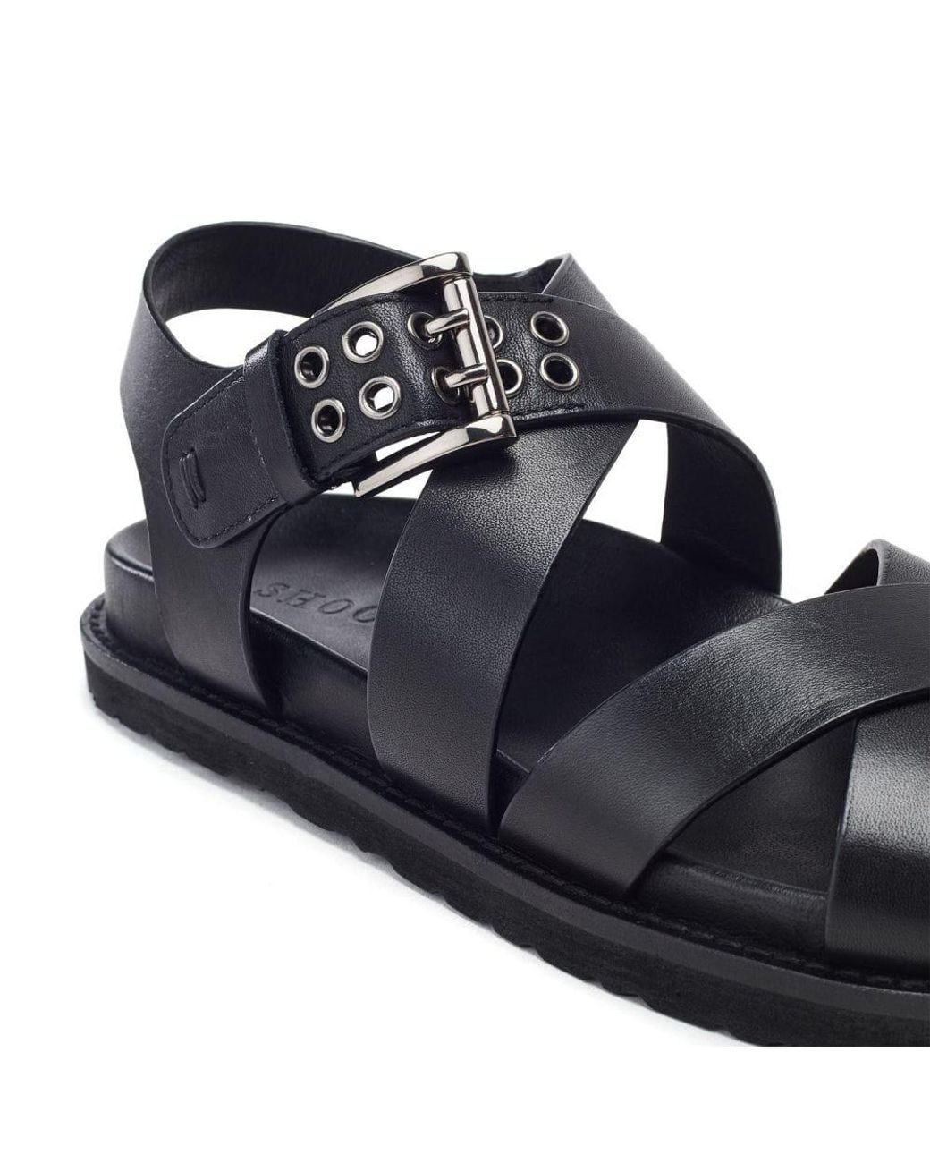 Shoon Blue Sh Liner Leather