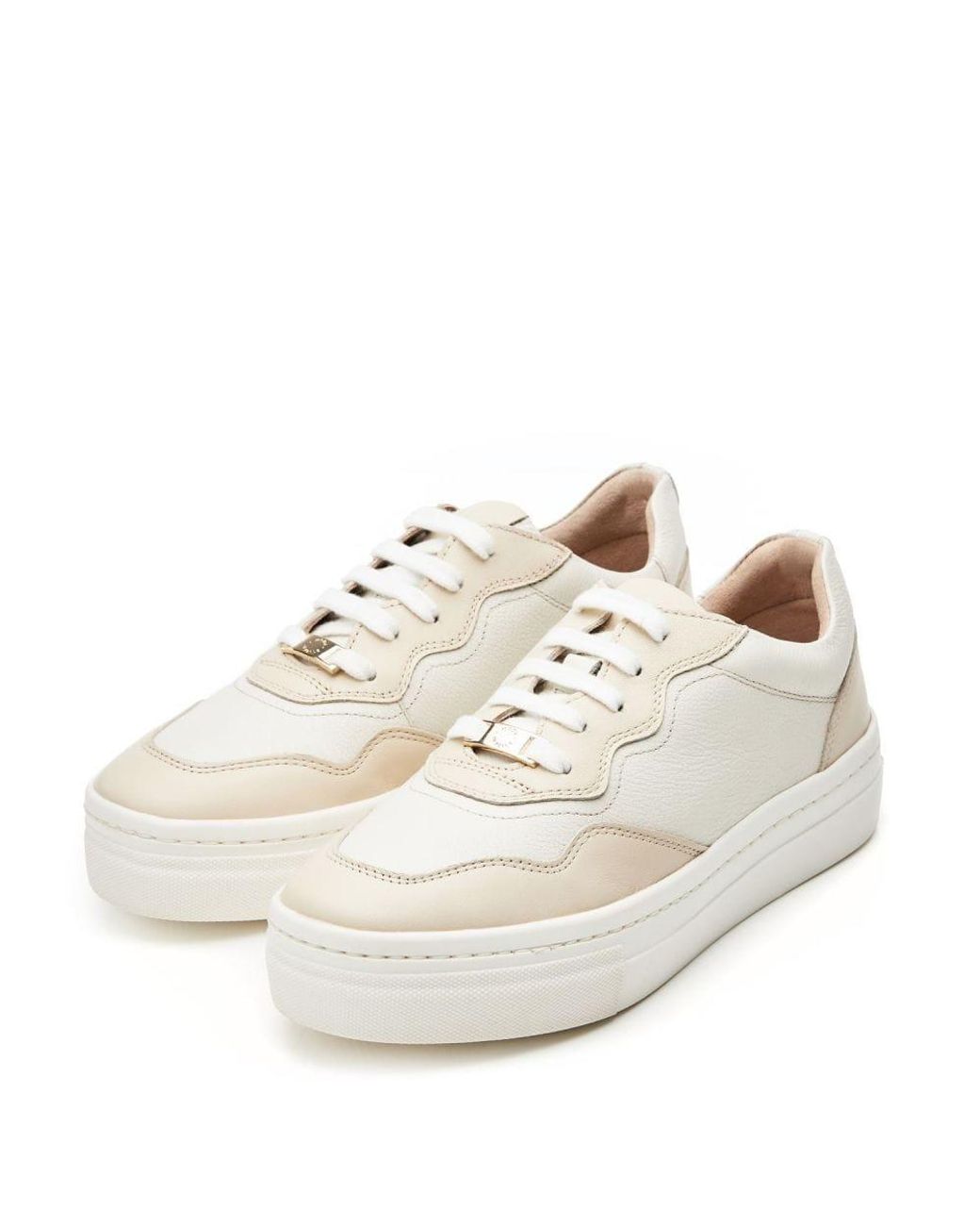 Moda In Pelle White Adalaya Off Leather
