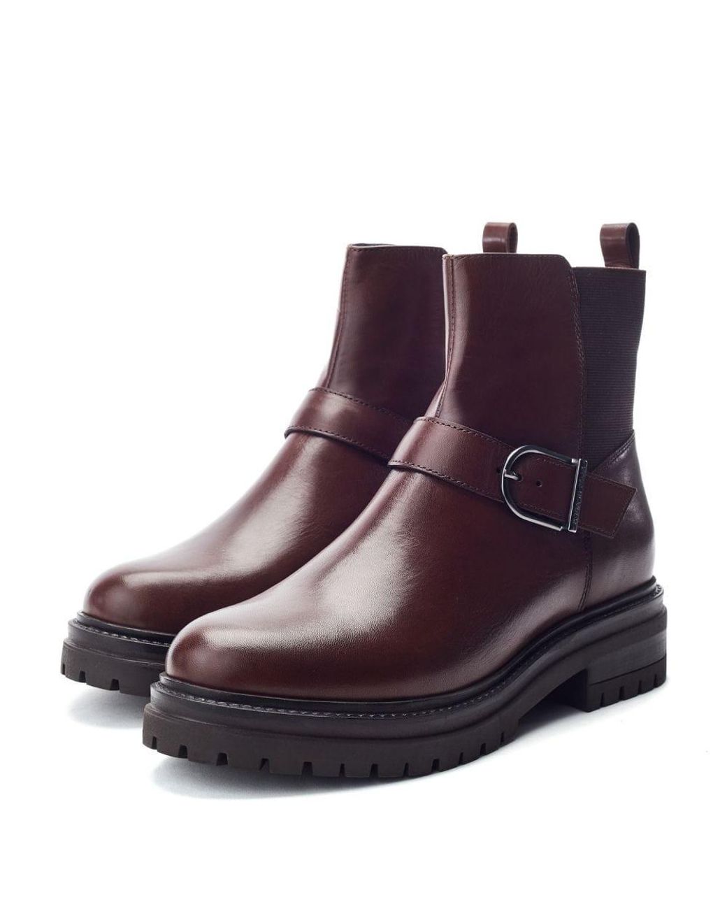 Moda In Pelle Purple Othelia Dark Leather