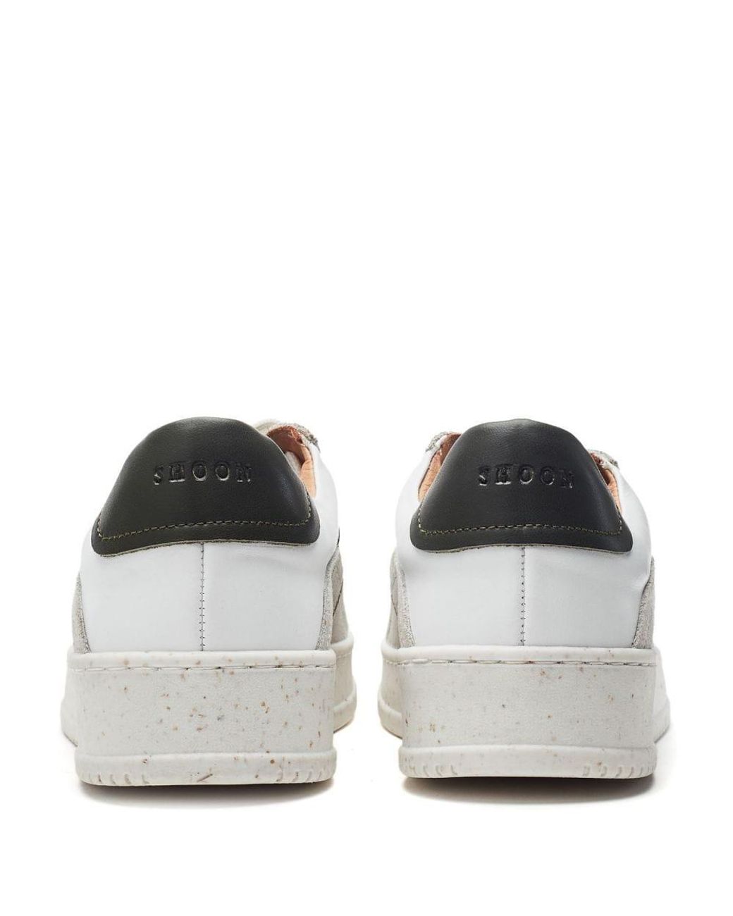 Shoon White Sh Emery Leather